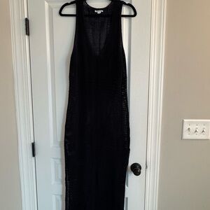 O'Neill Black Knit Swim Coverup